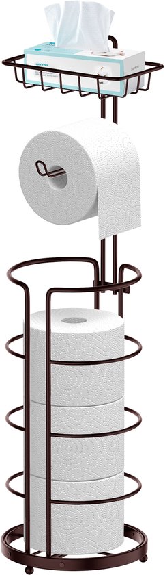 Umbra Bellwood Toilet Paper Stand with Storage Compartment for 3 Rolls