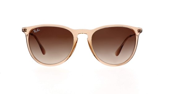 Ray-Ban Erika Transparent Light Brown Zonnebril - BruinTransparant van Ray-Ban — afbeelding 4