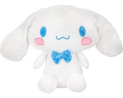 Cinnamoroll Hello Kitty Snuggly Pluche Knuffel 27 cm - Speelgoed Knuffels voor Kinderen Meisjes - Kat Cat Kitten Plush Toy - Melody, Kuromi, Keroppi, Cinnamoroll