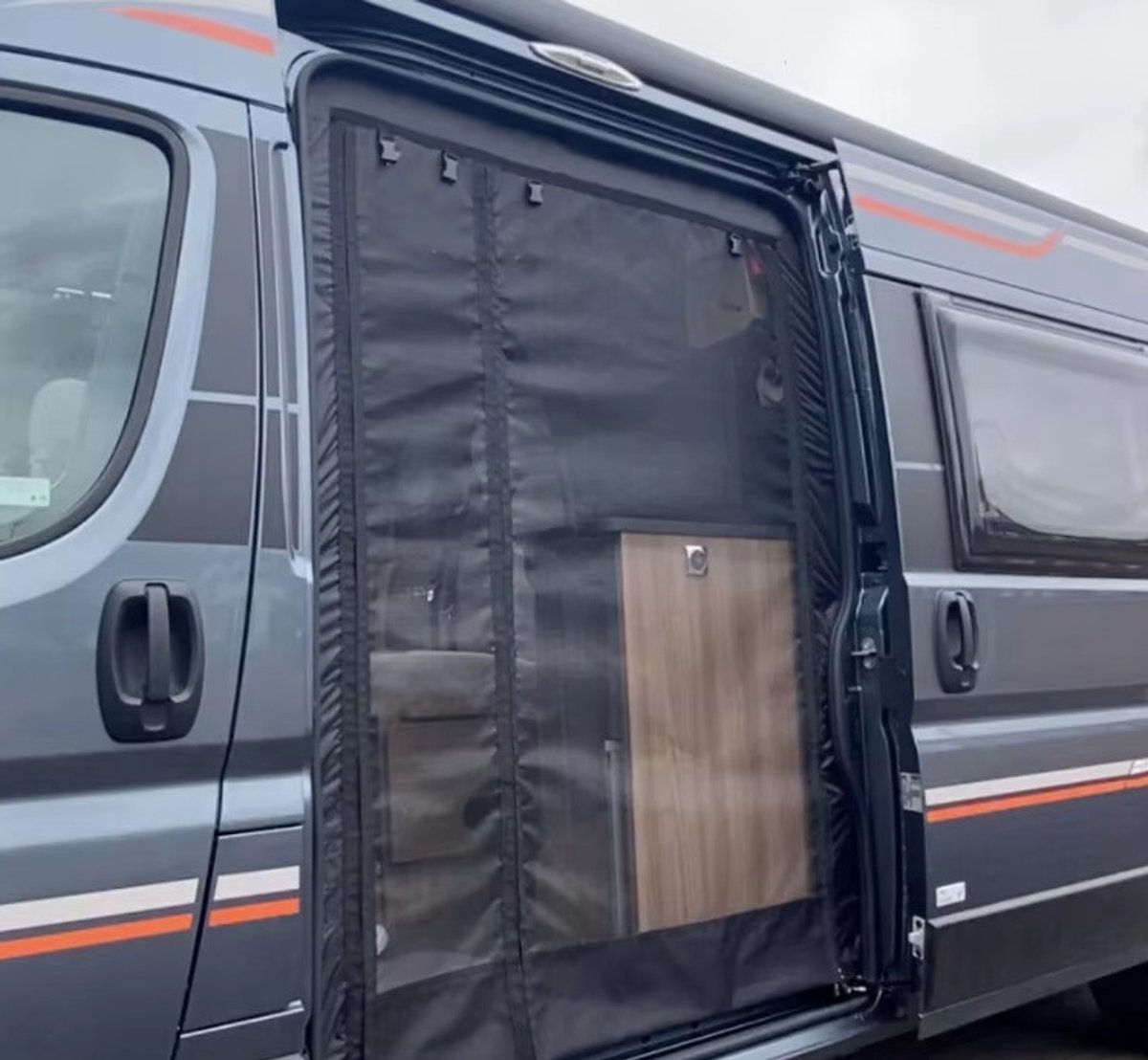 Horrengaas voor Schuifdeur Fiat Ducato, peugeot Boxer of Citroen H2 H3 Vanaf bouwjaar 2006