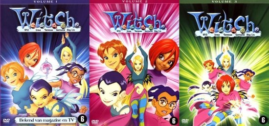 Witch Vol 1 t/m 3 (W.I.T.C.H) 3DVD