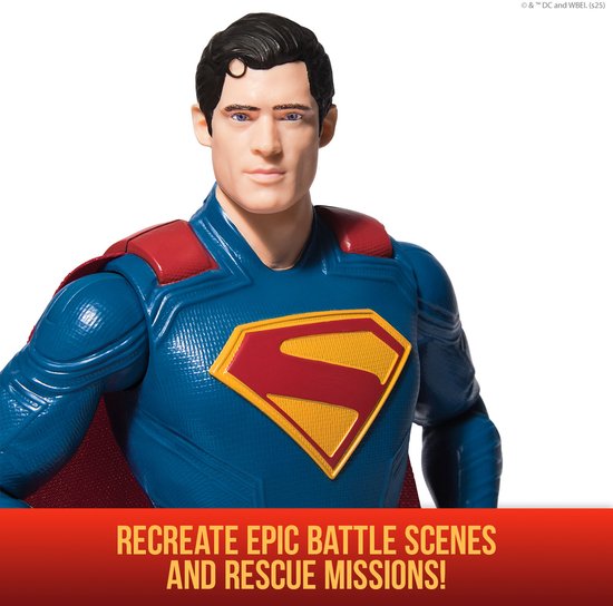 DC Comics - Superman superhelden actiefiguur van 30 cm - Kinderspeelgoed