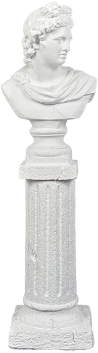 Beeld buste magnesia h63.5cm