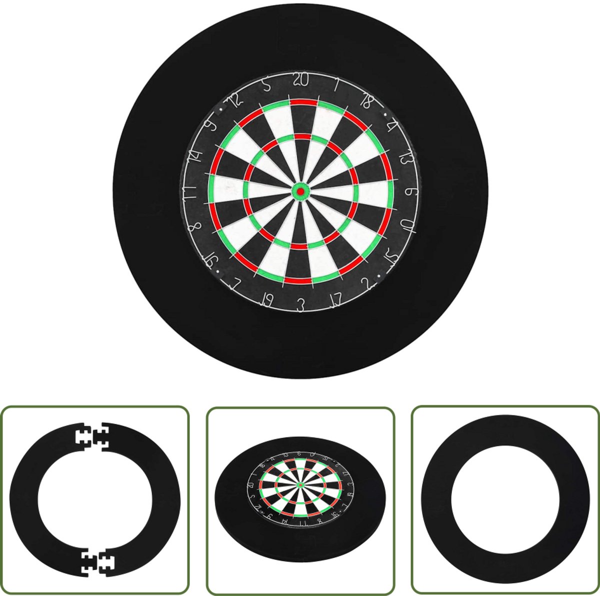 vidaXL Dartbeschermer - Dartbord Surroundring - Dartbord surroundring professioneel EVA - Dart Accesoire - Eva Schuim - Dartbord Toebehoren