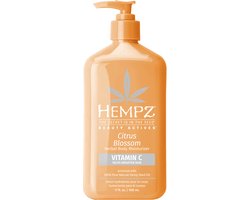 Hempz Original Citrus Blossom Herbal Body Moisturizer 500 ml - Hydraterende Crème - Body Lotion voor Dames en Heren - Hydraterend & Verzachtend - Citrusvrucht Bloesem