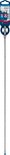 Bosch EXPERT SDS plus-7X hamerboor in blauwe verpakking. Zilverkleurig met schroefdraad en blauwe punt.