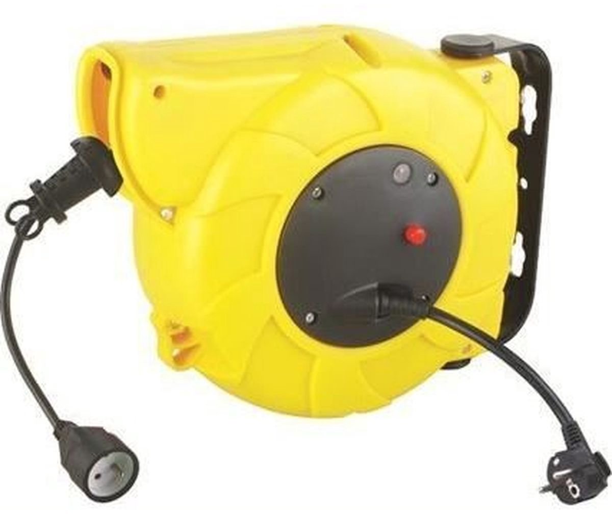 Automatische haspel - GAO - 20m - H05VV-F 3x1,5mm², IP20