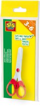 SES Creative Veilige Kinderschaar voor de Eerste Knipoefeningen - Vanaf 3 Jaar - Knippen - Schoencadeautjes Sinterklaas