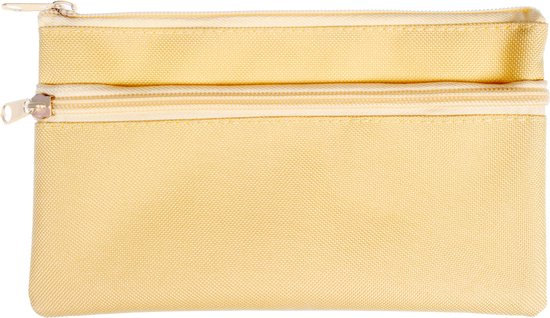 Kangaro penetui - plat - 21x11cm - geel pastel - tekenetui - K-58116