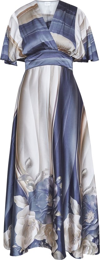 SISTERS POINT Gisela-dr18 - Robe femme - Wave/fleur - Taille M