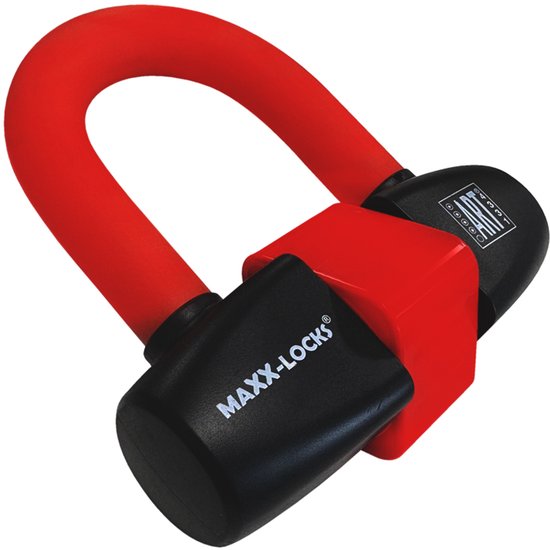 Maxx-Locks Taupo Schijfremslot ART 4 - Remschijfslot - ART4 Motorslot - Gebruiksvriendelijke Beveiliging voor je Motor - Rood van Maxx-Locks — afbeelding 4