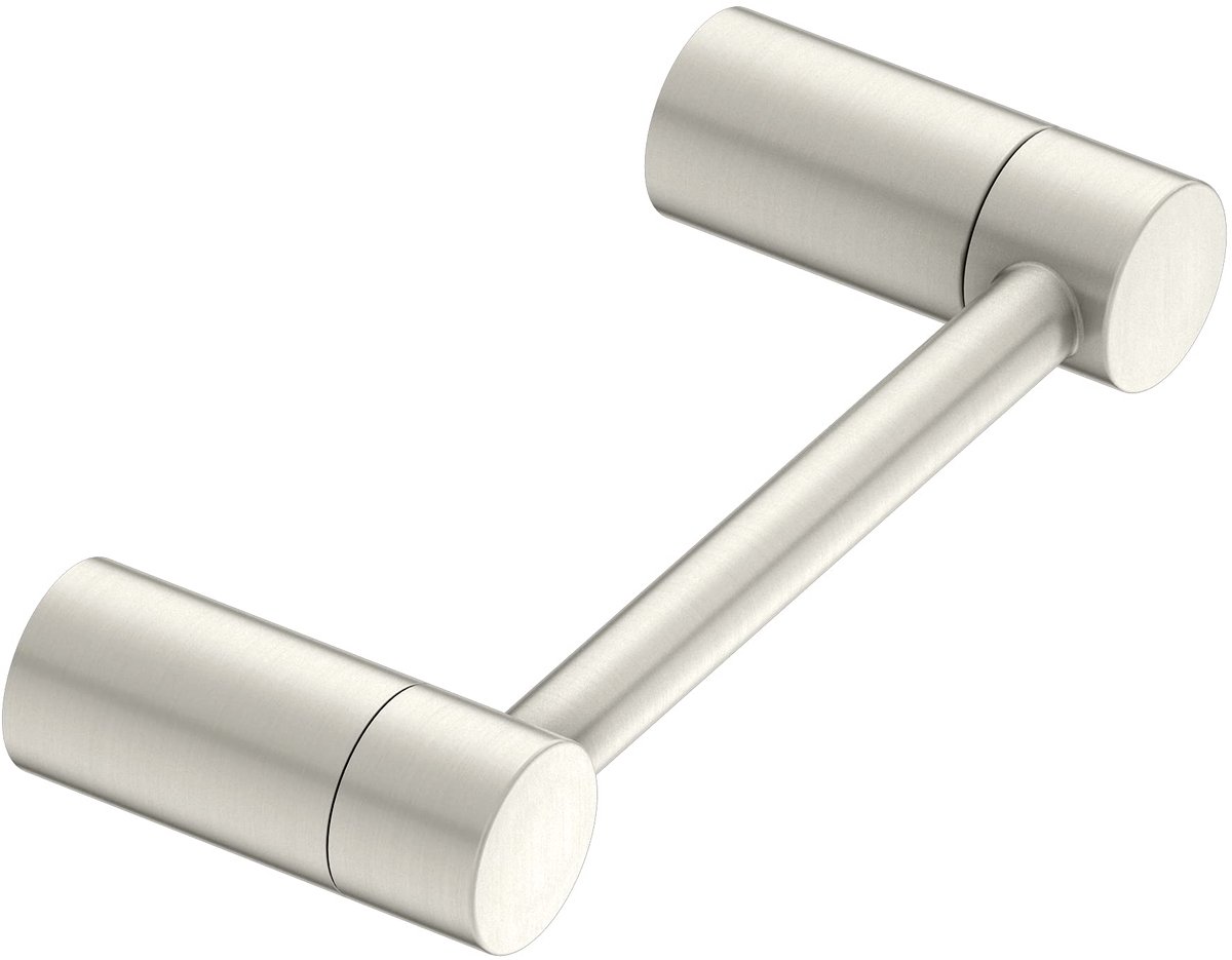 Moen Align YB0408BN draaibare wandgemonteerde toiletrolhouder, geborsteld nikkel