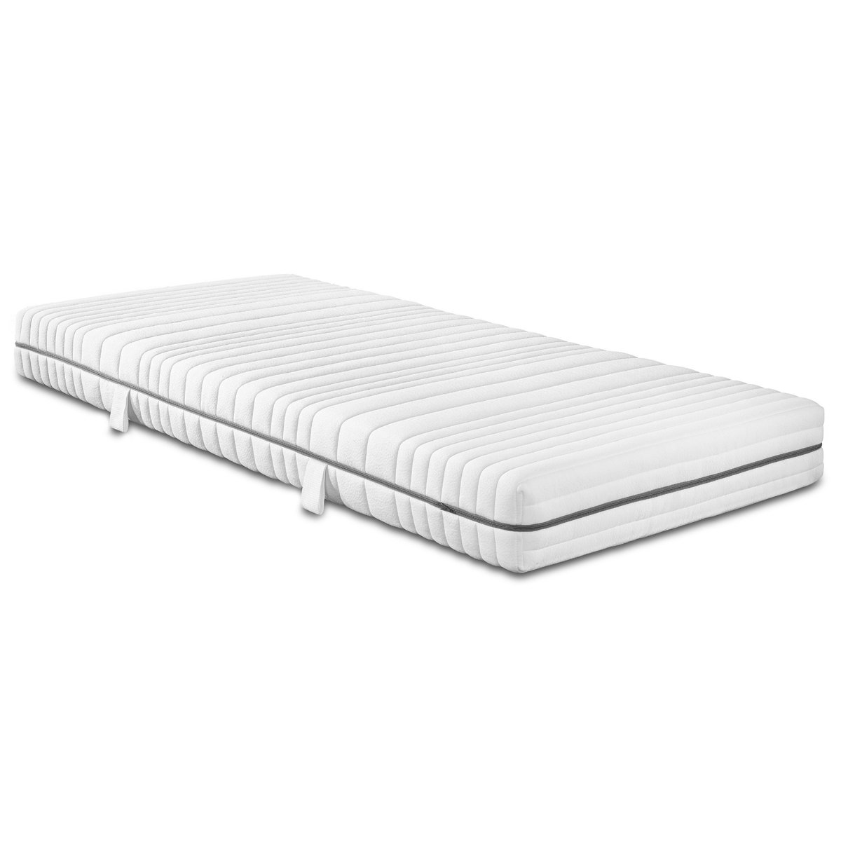 Bodyprotect 140 x 200 cm koudschuimmatras Vital Protect | orthopedisch schuimmatras | hardheidsgraad 3 | 7 zones | Made in EU | afneembare hoes, wasbaar op 60 graden | 140 x 200 x 18 cm | wit