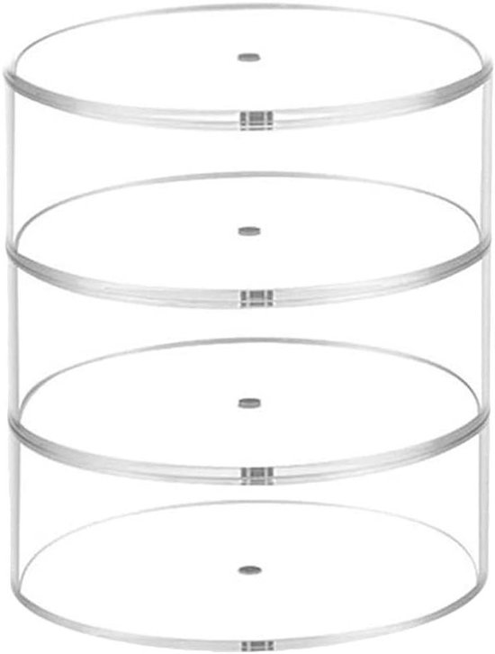 4 STKS Horloge Display Stand Clear Armband Sieraden Horloge Display Standhouder Organizer voor Home Store Shop (Grote en Kleine Maten), Transparant, Armband