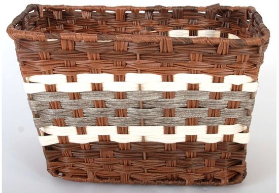 Volare Fietsmand 31 Liter 40 X 33 X 24 Cm Riet Bruin van Volare — afbeelding 5