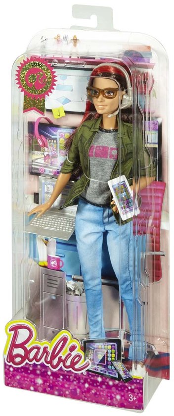 Barbie Game Developer Doll | bol