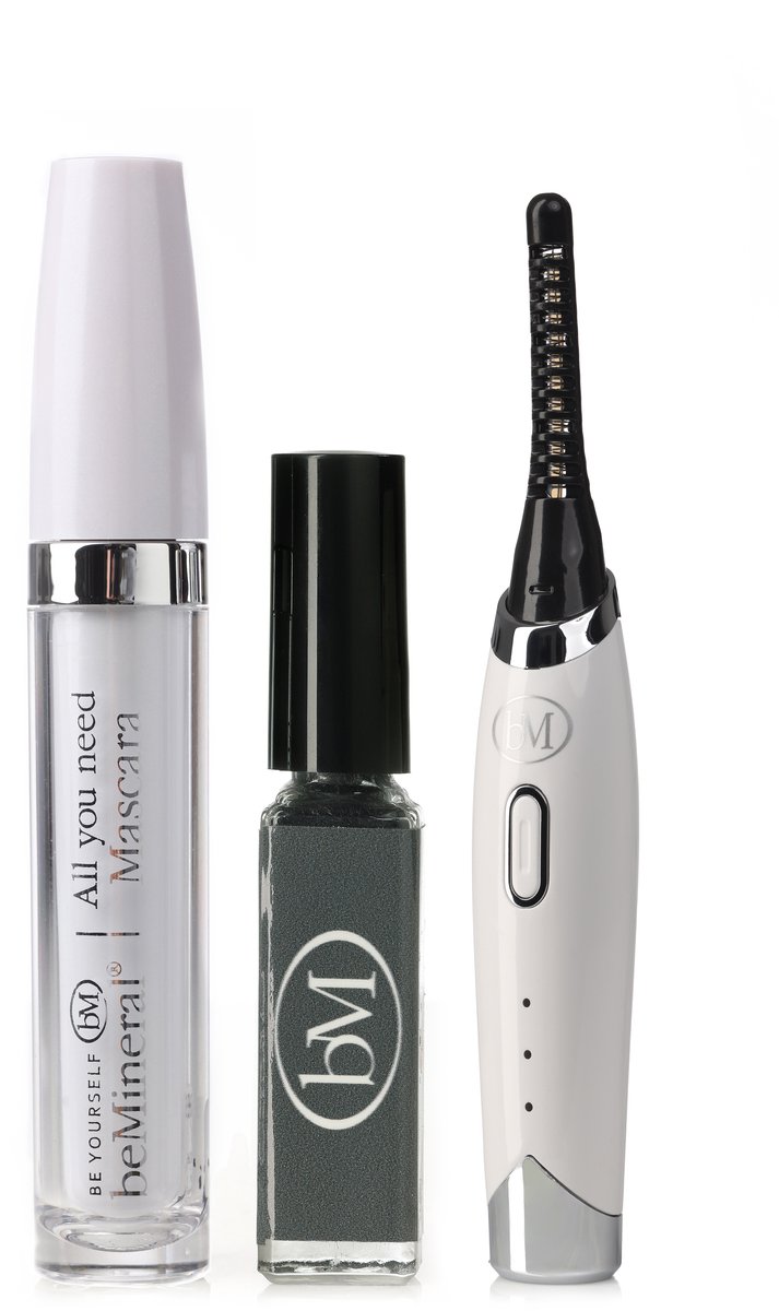 beMineral Eyecatch Deal #2 BM All you need Mascara + bM LashExtender + Heated eyelash curler
