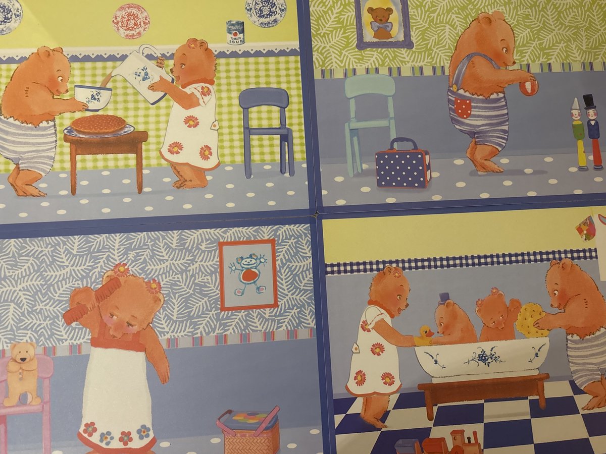 Villeroy & Boch - Placemat - Familie - Beren - Set 4 stuks - 38x29cm