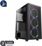 AZZA Prime ARGB Gaming PC | AMD Ryzen 7 - 5700G | 16 GB DDR4 | 500 GB SSD - NVMe | Windows 11 Pro