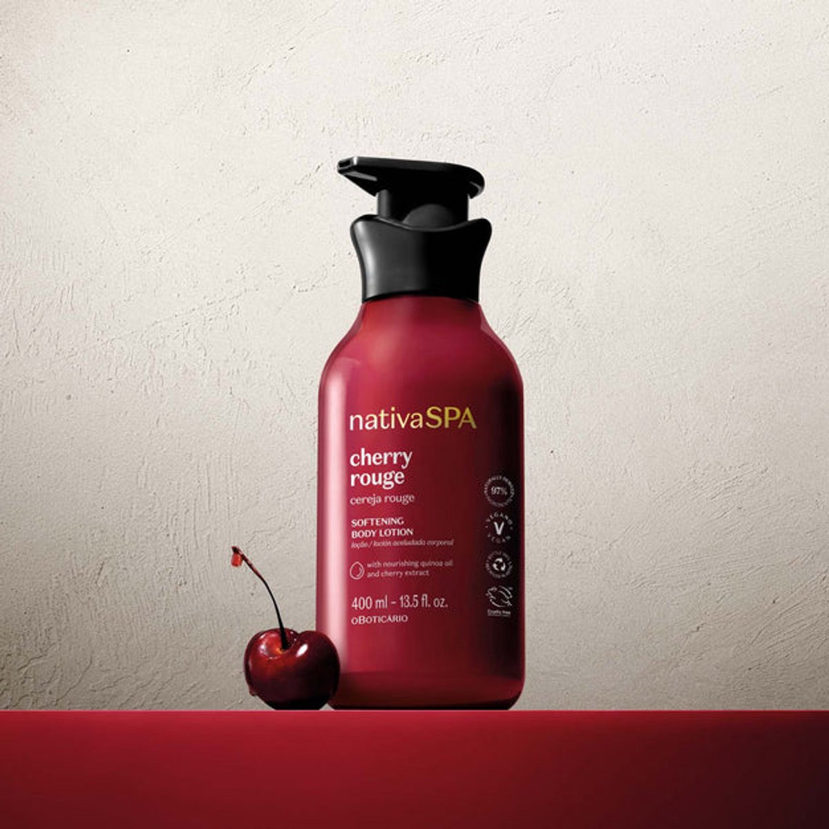 Nativa SPA Cherry Rouge Body Lotion