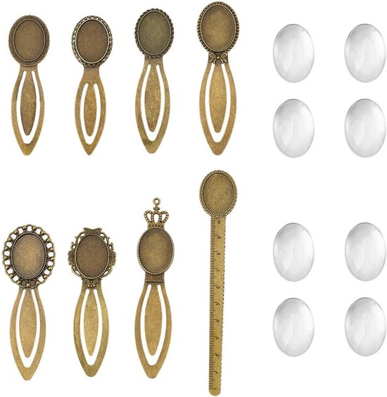 Milisten 20 stuks hangers trays kit ronde lunette lege dienbladen hanger cabochon instellingen voor doe-het-zelf handwerk foto sieraden maken zilver 30 mm