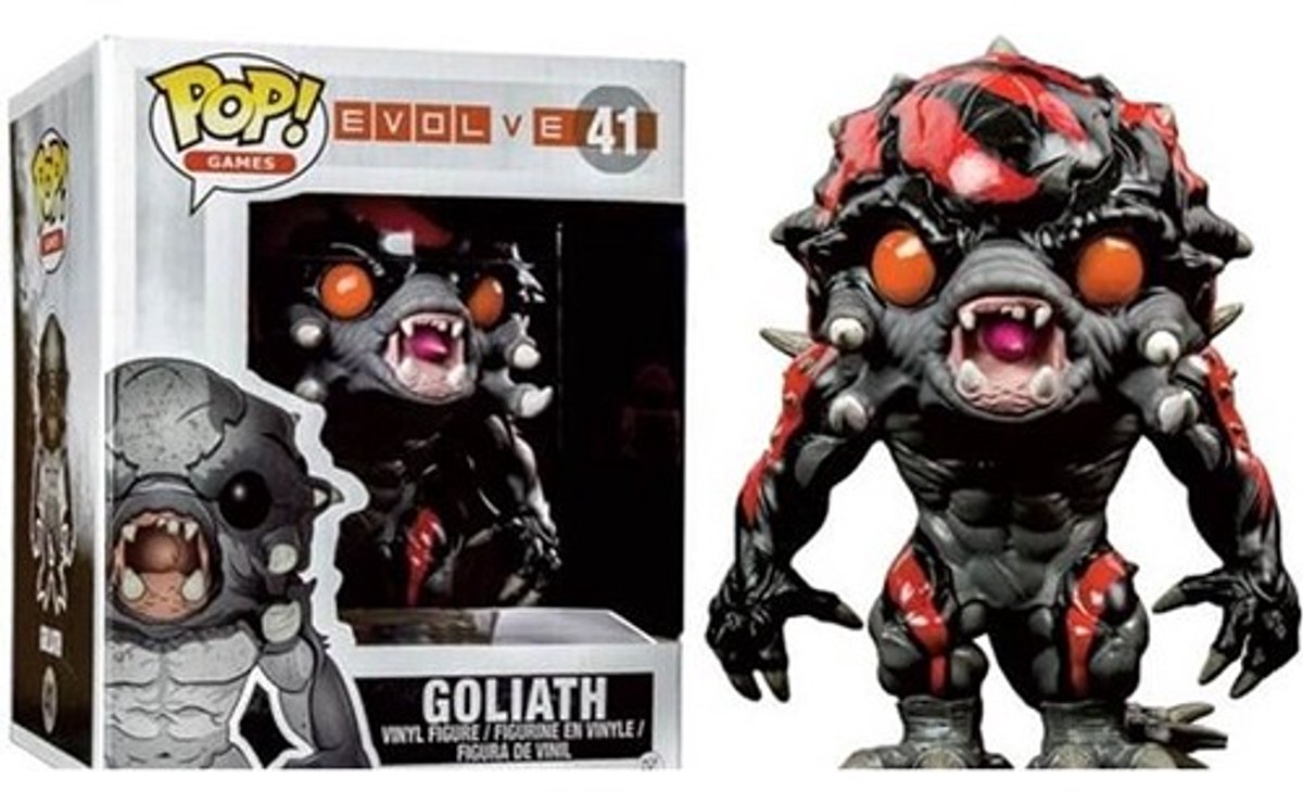 Funko Pop! Games: Evolve - Goliath (6 inch) #41 Glow in the Dark Hot Topic Exclusive