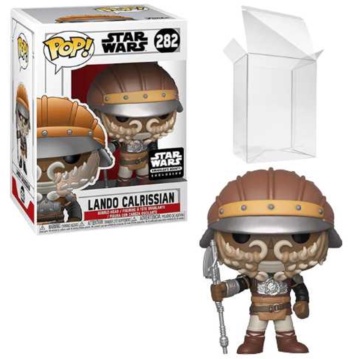 Funko Pop! Star Wars: Lando Calrissian (Skiff Guard Disguise) #282 (Smuggler's Bounty Exclusive) [7.5/10]