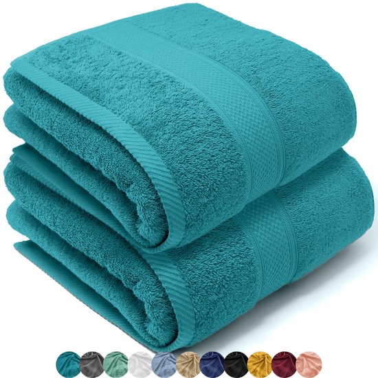 Dyckhoff 6-delige set badstoffen handdoeken Seashell 100% katoen 480 g