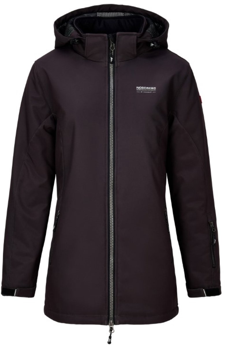 Nordberg Jas Olla gevoerde softshell jas Bruin
