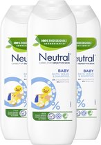 Neutral 0% Baby Shampoo - Parfumvrije - dermatologisch getest met 0% parfum en 0% kleurstof - 3 x 250 ml