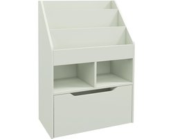 HOMCOM-Kinderboekenkast-60x29.9x90cm-MDF-Groen