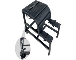 PleazureX - Spankbank deluxe - bdsm meubel - Luxe Spanking - Kinky - Bondage - Zwart