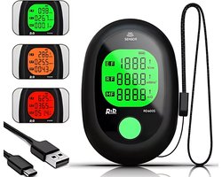 EMF Straling Meter 3-in-1 – Detecteert Elektrisch, Magnetisch & RF Straling (WiFi, 4G, 5G) – Ghost Hunting Detector