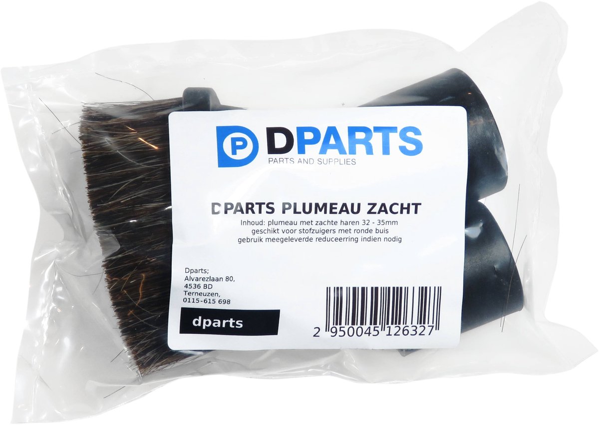 Extra zachte afstofborstel paardenhaar 32mm