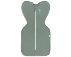 Love to Dream™ Babyslaapzak Swaddle Up™ - Inbakeren - Baby 3-6 maanden - 6-8.5 kg - All season - 1.0 TOG - Deep olive