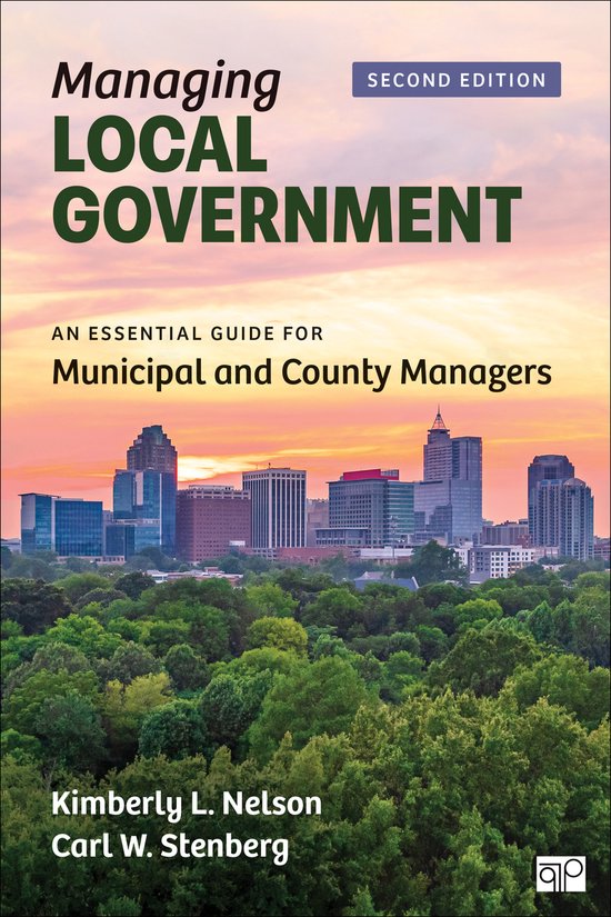 Managing Local Government, Kimberly L. Nelson | 9781071916575 | Boeken ...