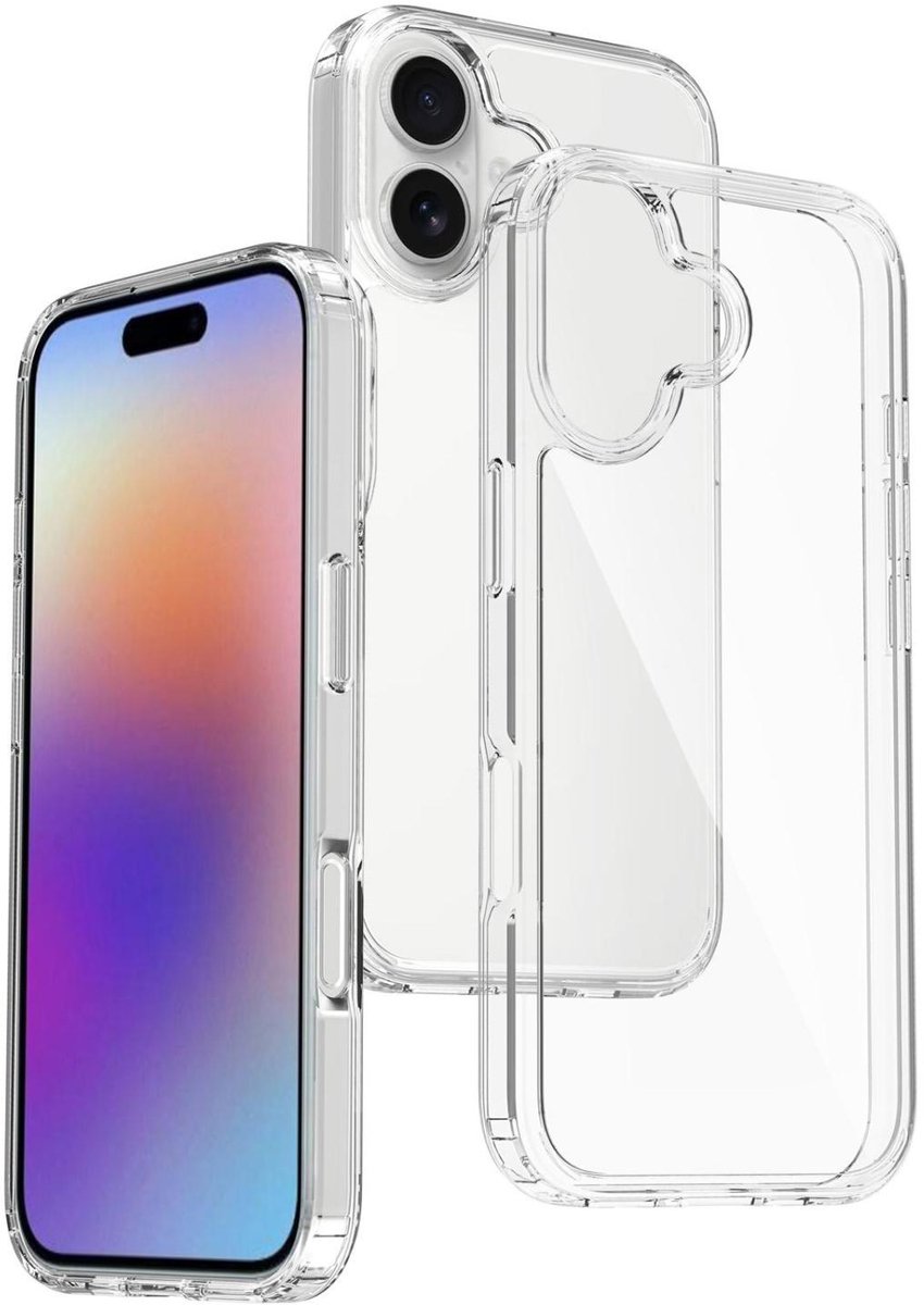 Mobigear Doorzichtig Hoesje geschikt voor Apple iPhone 17 Telefoonhoesje Hardcase | Mobigear Crystal Backcover | Doorzichtig Telefoonhoesje iPhone 17 | iPhone 17 Case | Back Cover - Transparant