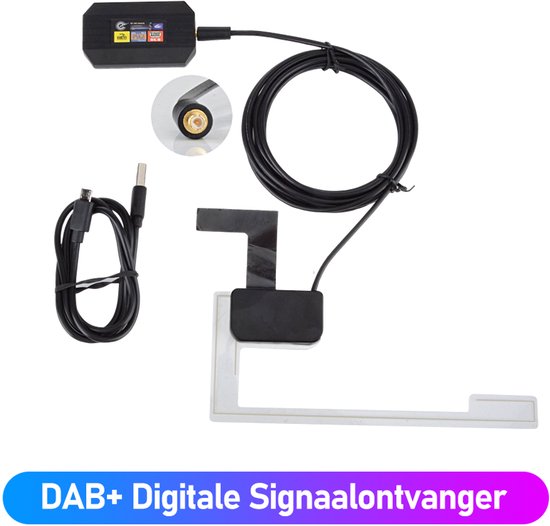 Adapter Auto Digitale Tuner Radio Box USB Ontvanger Antenne Voor ...