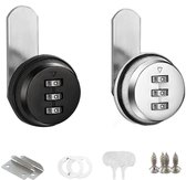 Sleutelloos Combinatieslot - Cijfercode Slot voor Kasten, Lades & Deur