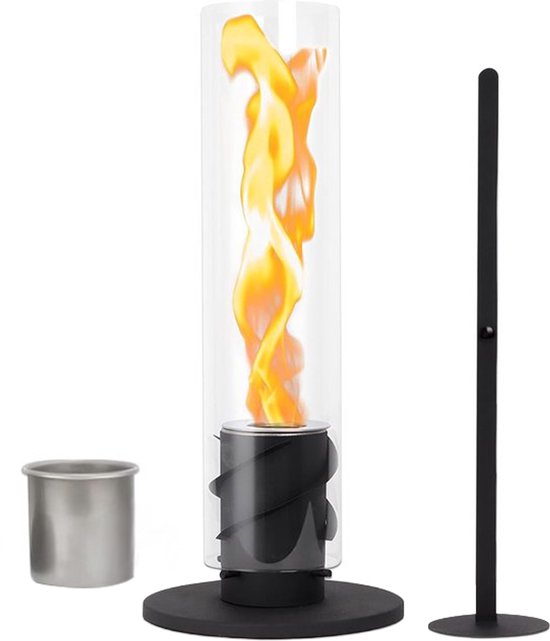 Fiérza Sfeerhaard - 40CM - Tafelhaard - Buitenhaard - Binnen & Buiten - Bio-Ethanol Haarden