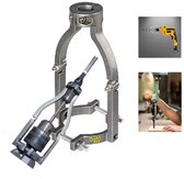 Ortho® - Vierkante Gatenboor Houder - Booradapter voor Boormachine - Boormachine accessoire - Eenvoudig installeren en demonteren - Boorhulpstuk