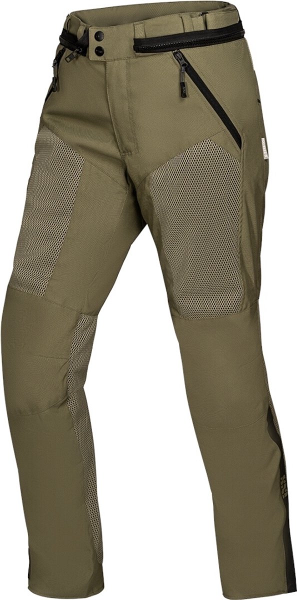 IXS Tourster-BigAir 1.0 Olijfgroen Textiele Motorbroek - Broek