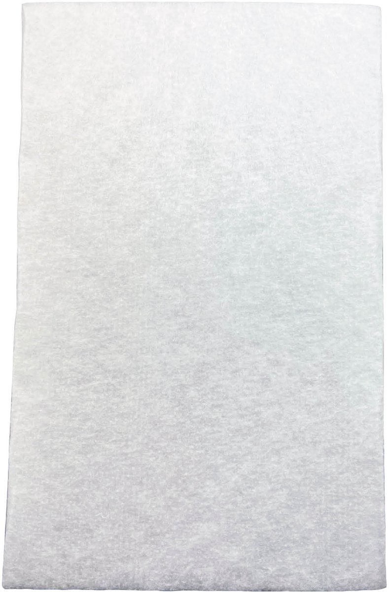 Afzuigkapfilter universeel knipbaar | Vetfilter | Vlam dovend | Afmetingen: 450 x 1140 mm, dikte materiaal 100g/mq | Multaparts® huismerk