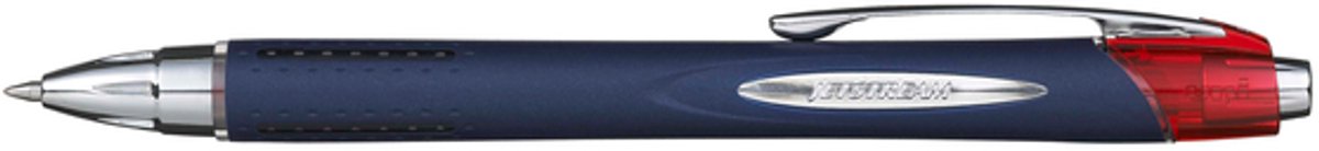 Rollerpen Uni-ball Jetstream RT 217R fijn rood | 12 stuks