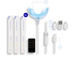 Luxury White - Tandenbleek Set - Tandenblekers - Tanden Bleken Thuis - Tandenbleekset - Whitening Strips - Tandenbleek gel - Bleekset - Crest Opalescence & Hismile Alternatief - Teeth Whitening Set - Luxe - Whitening Kit met Pure Ingrediënten