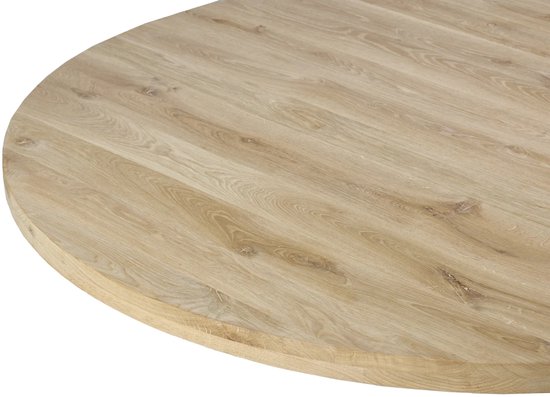 vidaXL Tafelblad rond 80x1,5 cm massief beukenhout, vervangend tafelblad, eetkamertafelblad, salontafelblad, blad, eetkamertafel blad, tafelonderdeel