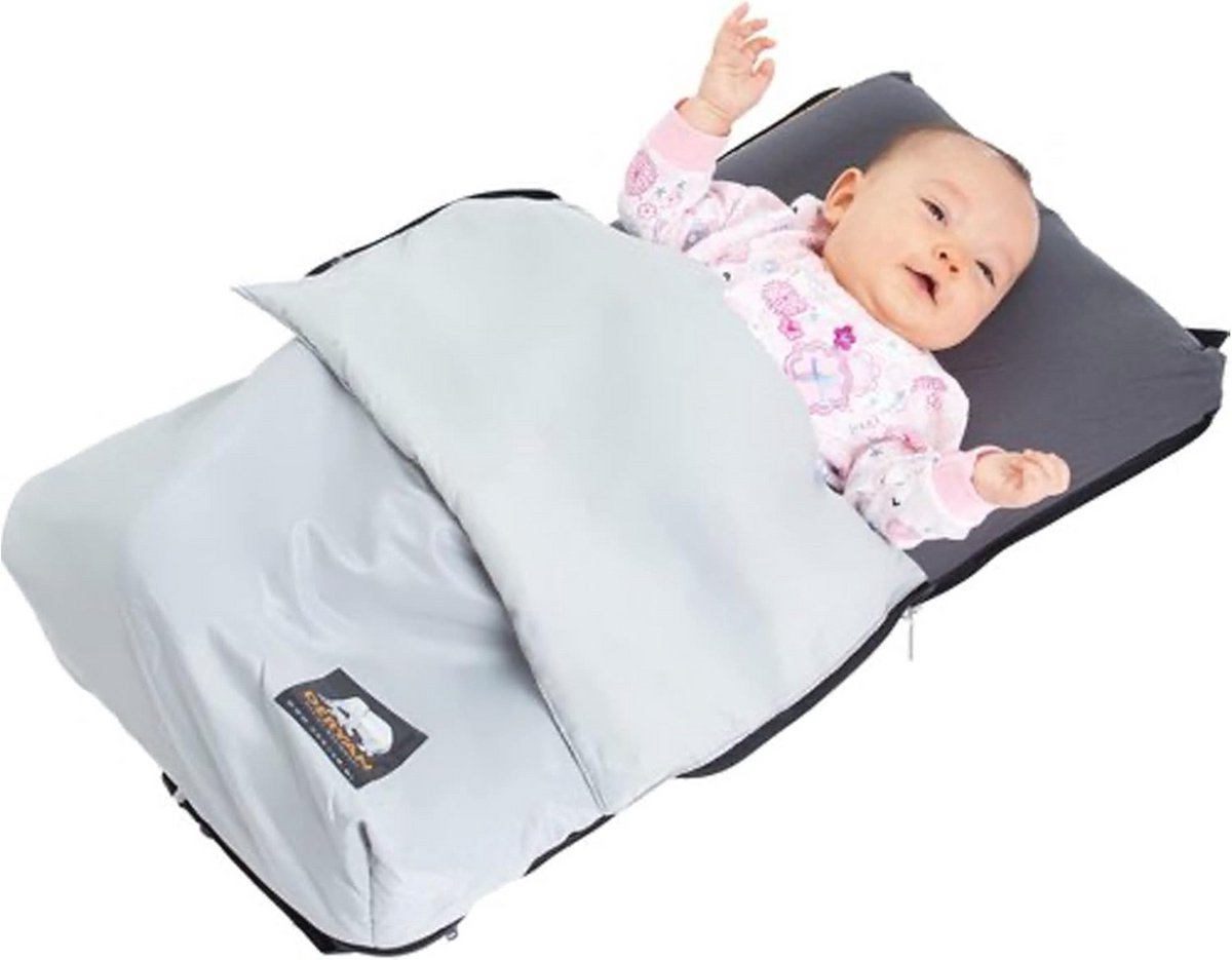Image of 2-in-1 Reisbed en Stoel voor Baby's - Compact en Lichtgewicht Reiscomfort