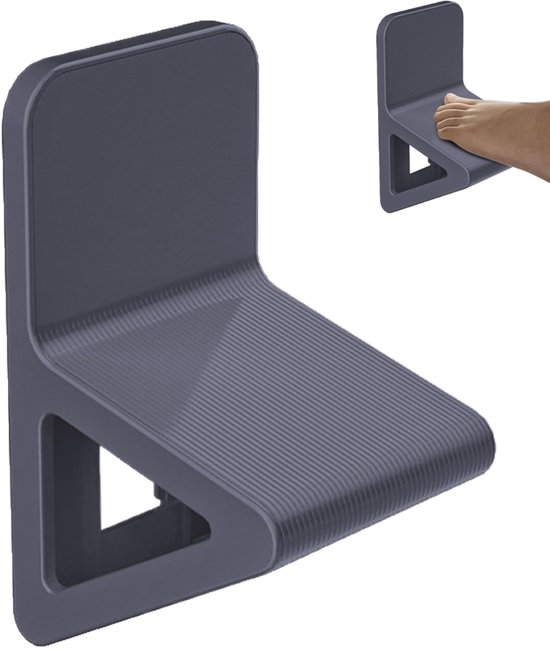 Foto: Pedicure voetsteun beensteun voetverzorging douchekruk voor scheren lichtgewicht pedicure kruk pedicure beensteun pedicure steun stoel voor binnen douche badkameraccessoires zelfklevend antislip en stabiel comfortabel