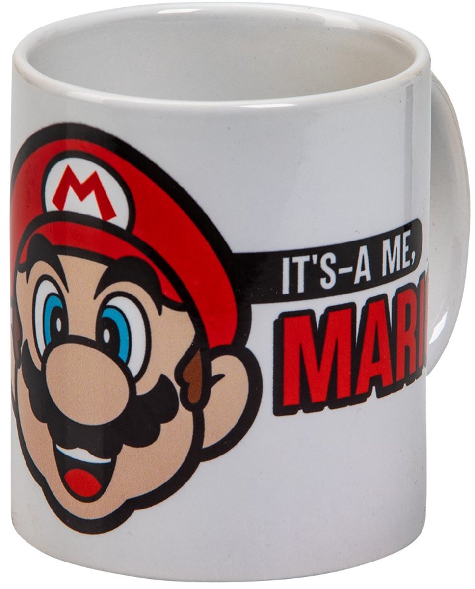 Nintendo Super Mario - "It's a me Mario" mok