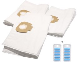 Propex Parts Stofzuigerzakken - Geschikt voor Nilfisk Alto / WAP / KEW / AERO 20 / 25 - 10 stuks + 10 geurstaafjes